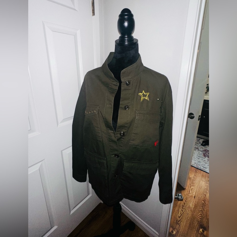H&M Khaki Military Shirt